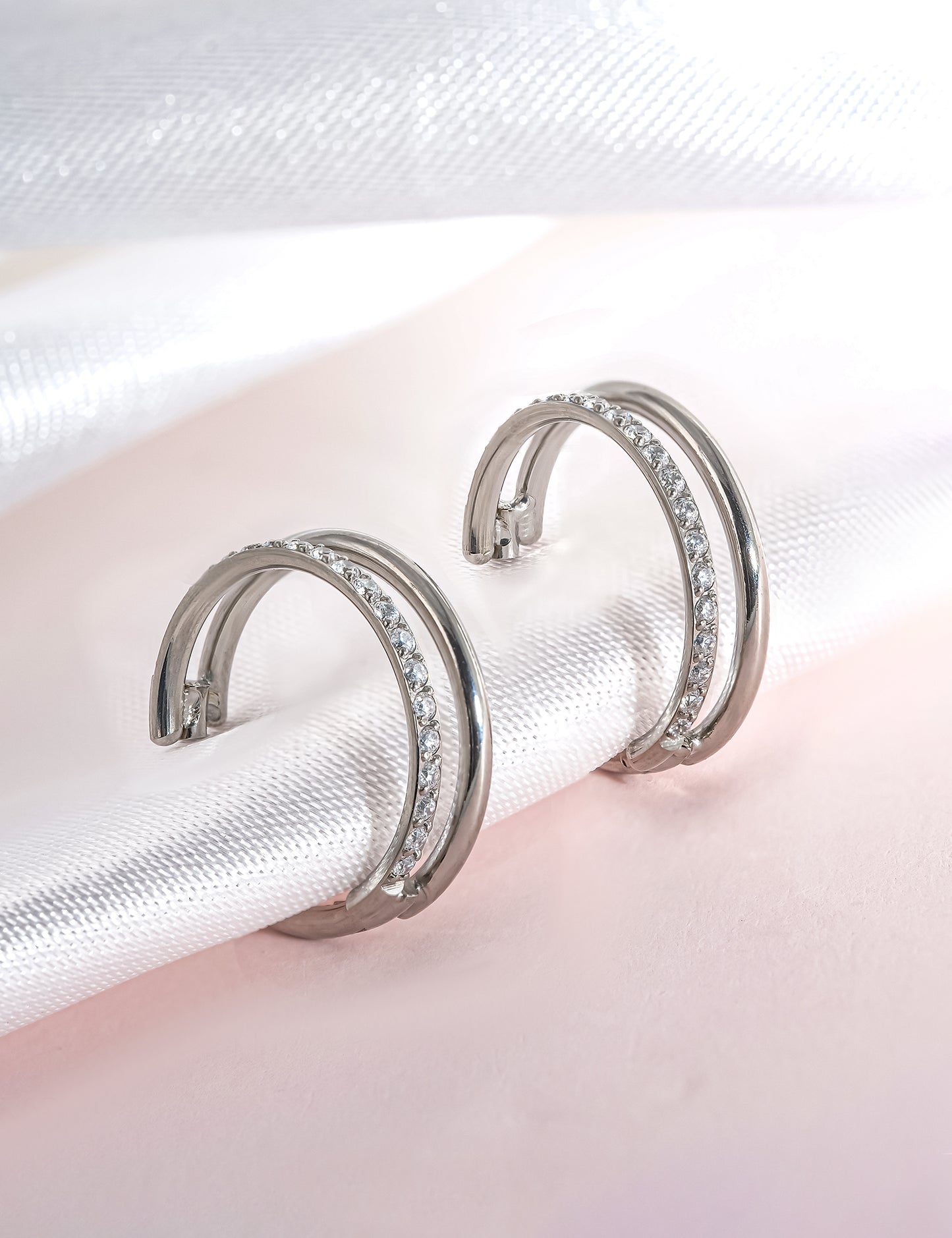 G23 Pure Titanium Huggie Hoop Earrings,12mm Hypoallergenic for Sensitive Ears Pave Cubic Zirconia (18G(1.0mm) Gold)