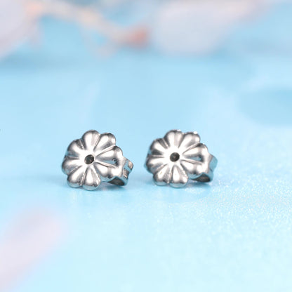 Limerencia Pure Titanium Hypoallergenic Earrings Dainty Butterfly CZ G23 Implant Grade Piercing Fashion Jewelry For Sensitive Ears