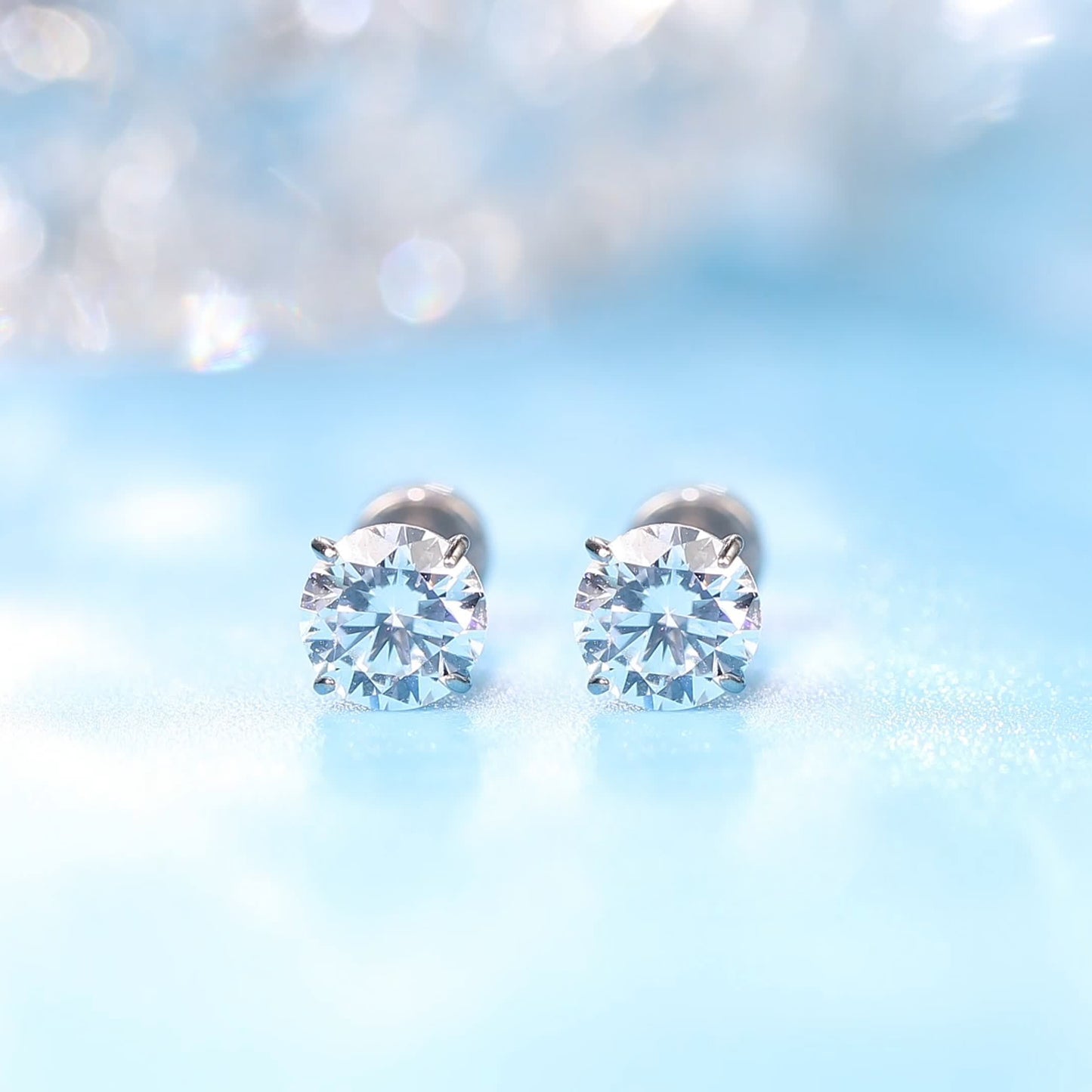 limerencia Hypoallergenic G23 Implant Grade Titanium Screw Back Earrings Tragus 20G Helix F136 Piercing Post for Sensitive Ears Cartilage (2mm)