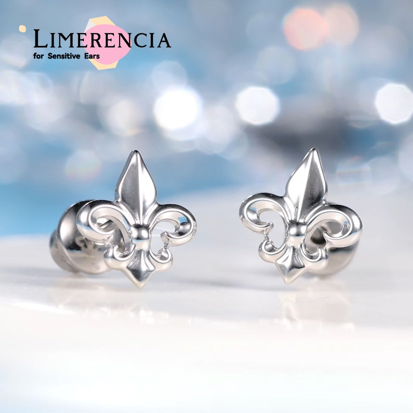 Limerencia Hipoalergénicos G23 Titanio Grado Implante Pendientes de Rosca Tragus 20G Hélice F136 Poste de Piercing para Orejas Sensibles Cartílago (Ancla B)