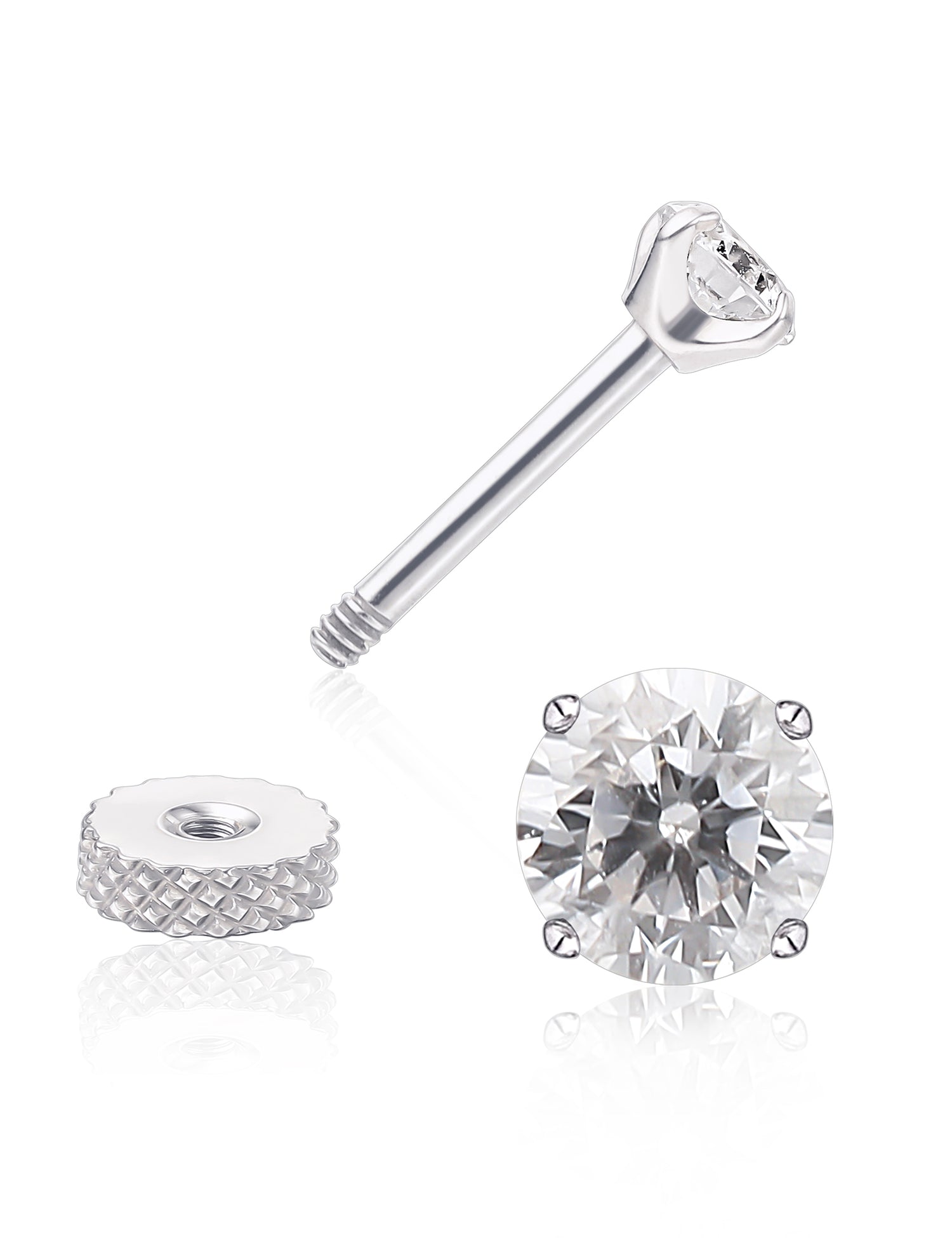 Titanium Screw Back Earrings