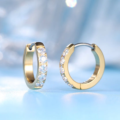 8mm 10mm 12mm titanium helix earrings
Hollywood trend cubic zirconia hoop earrings