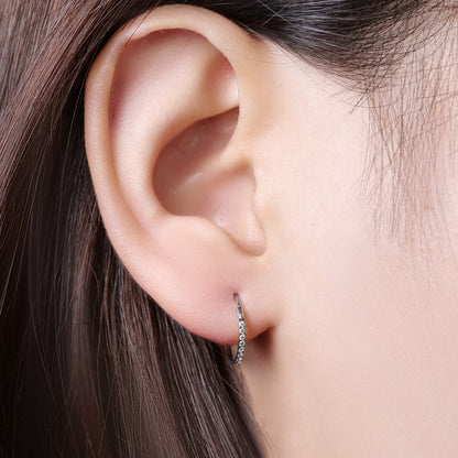 Limerencia Nasenring Reifen, Titan Nasenring für Damen und Herren – seitlicher Zirkonia