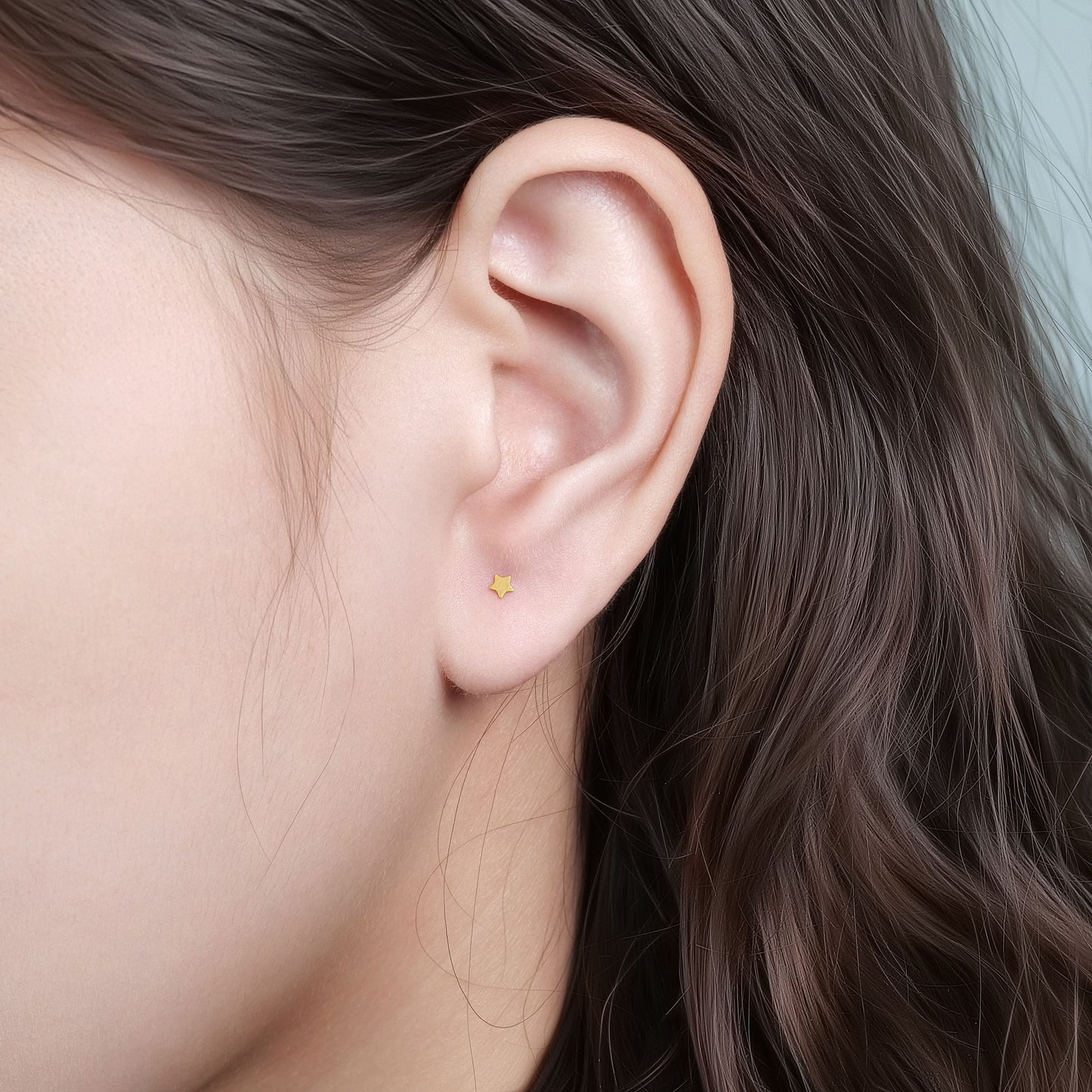Limerencia Titan-Stecker mit Flachboden ohne Gewinde, 20G Druckverschluss-Einsteckpiercing für Knorpel, Tragus, Labret, Lippe, Medusa und Conch, hypoallergener Körperschmuck für Damen und Herren
