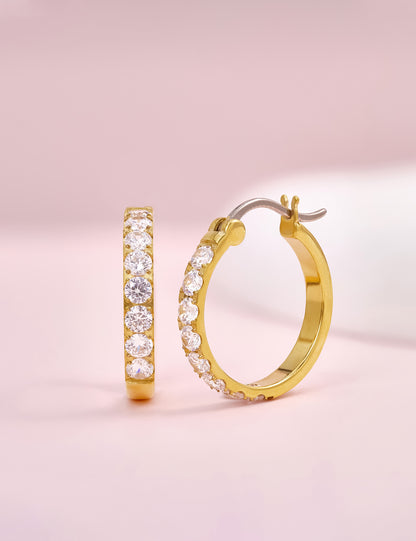 Skin friendly F136 titanium hoops
Cadmium free hypoallergenic earrings