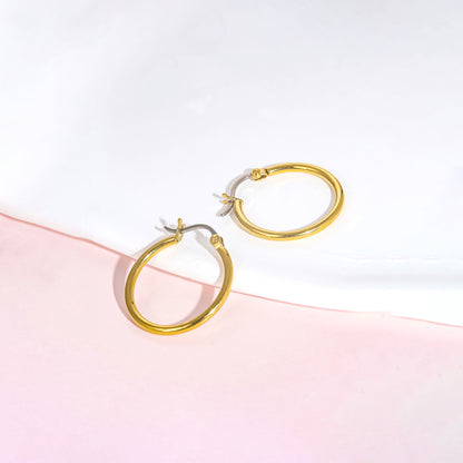Lightweight implant grade titanium earrings
Anti oxidant colorfast titanium earrings