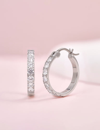 Formal occasion titanium earrings
Dinner party luxury hoop earrings