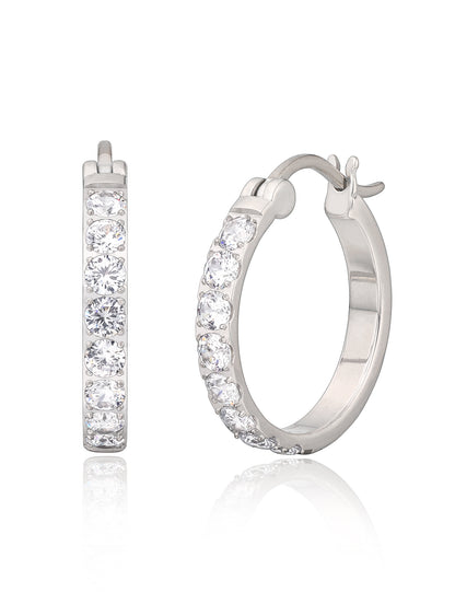 Implant grade F136 titanium earrings
Hypoallergenic titanium hoop earrings