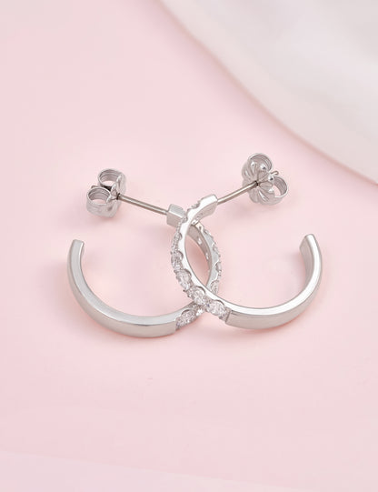 No irritation women titanium earrings
Premium implant grade titanium women earrings