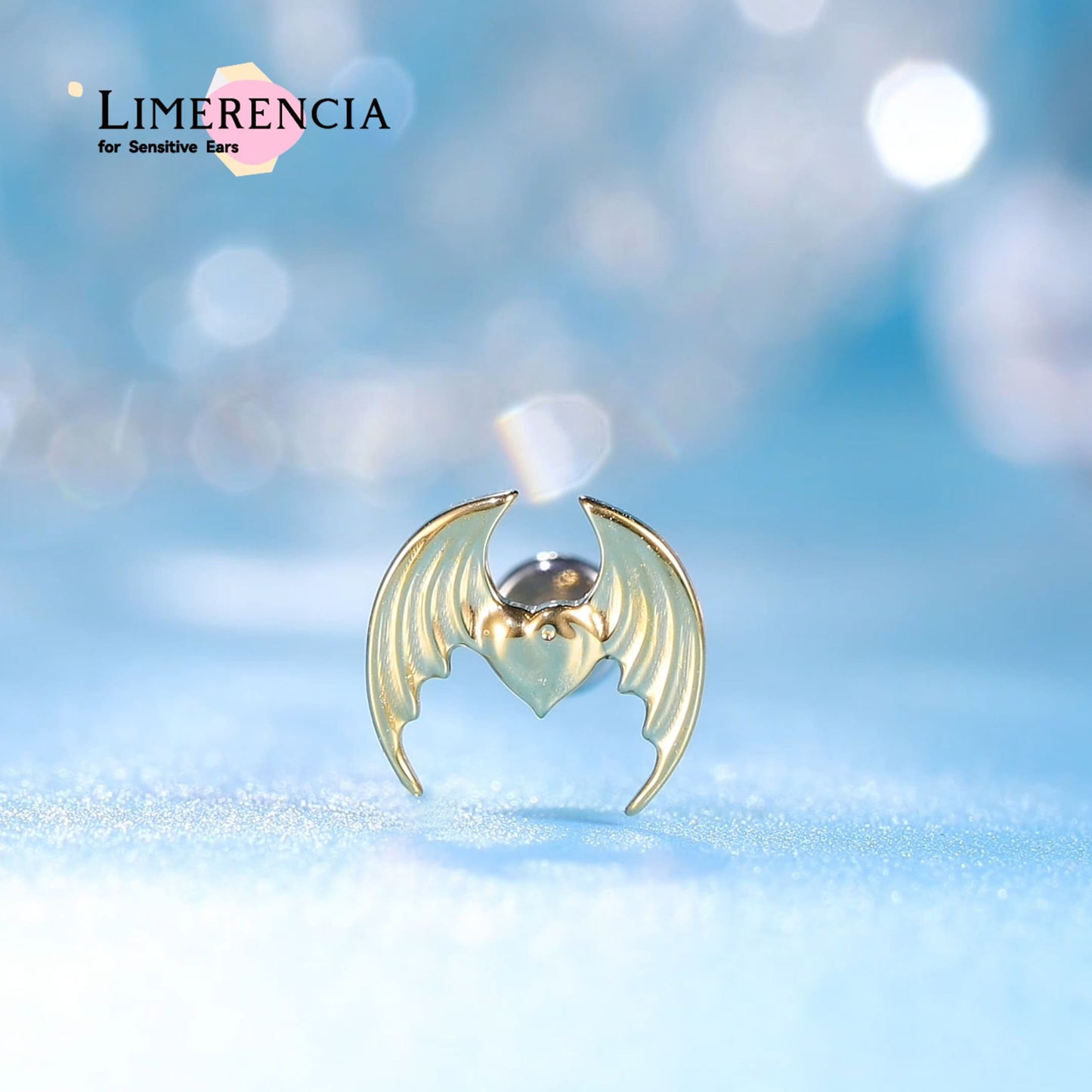 Limerencia F136 チタン低アレルギーピアスジュエリー 18G 6mm 8mm 10mm フラットバック内ネジ式インプラント級クライマースタッド 軟骨・トラガス・ヘリックス・コンク・ノーズ・リップピアス（1 個入り）