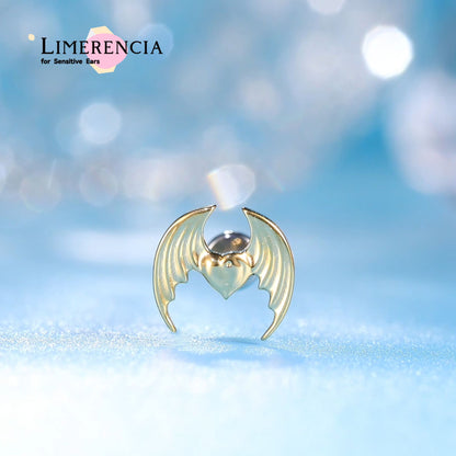 Limerencia F136 チタン低アレルギーピアスジュエリー 18G 6mm 8mm 10mm フラットバック内ネジ式インプラント級クライマースタッド 軟骨・トラガス・ヘリックス・コンク・ノーズ・リップピアス（1 個入り）