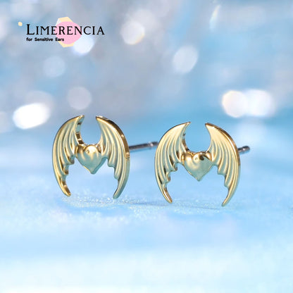Limerencia F136 Reintitan Hypoallergen Implantatqualität Ohrstecker, G23 Kleine filigrane Zirkonia Ohrringe für empfindliche Ohren (R1)