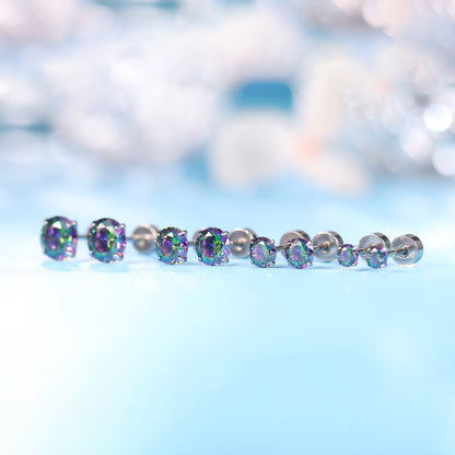 Titanium earrings for sleep and swimming
All day wear hypoallergenic ear studs