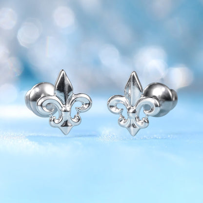 Boucles d'oreilles à vis en titane grade implantable G23 F136 hypoallergénique Limerencia, calibre 20G pour tragus, helix et cartilage, adapté aux oreilles sensibles (Ancre modèle B)
