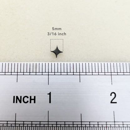 Limerencia Hypoallergene G23 Ohrringe aus reinem Titan, sicher für empfindliche Ohren, süße Tiersilhouetten, F136 Implantat-Titan für Frauen (Polaris, Titan)