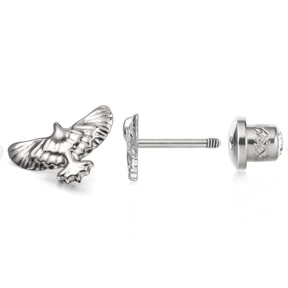Limerencia Hypoallergene G23 Titan-Schraubverschluss-Ohrringe Tragus 20G Helix F136 Piercingstecker für empfindliche Ohren Knorpel (J2)