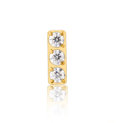 limerencia F136 Titanio hipoalergénico 20g 6mm 8mm Stud de espalda plana | G23 Grado de implante de ajuste a presión Pendientes sin rosca Push Pin Tragus Cartílago Helix Conch Nariz Monroe Medusa Joyería de perforación (1pc)