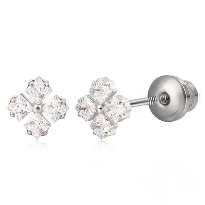 Orecchini a vite in titanio implantabile G23 Limerencia, piercing 20G F136 ipoallergenici per orecchie sensibili, cartilagine, trago ed elica (modello P2)