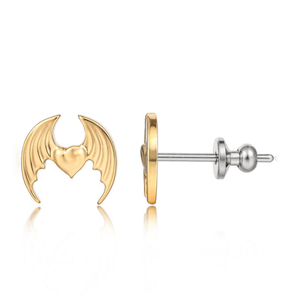 Clous d'oreilles Limerencia en titane pur F136 grade implantable hypoallergénique, petits clous élégants en zircone cubique G23 pour femmes aux oreilles sensibles (R1)
