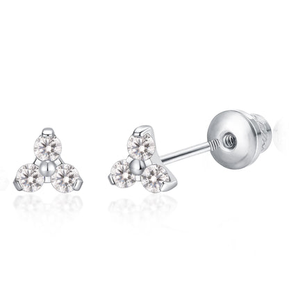 Orecchini a vite in titanio grado implantabile G23 ipoallergenico Limerencia, spessore 20G per trago ed elica, asta piercing F136 adatti a orecchie sensibili e cartilagine (Modello D3)