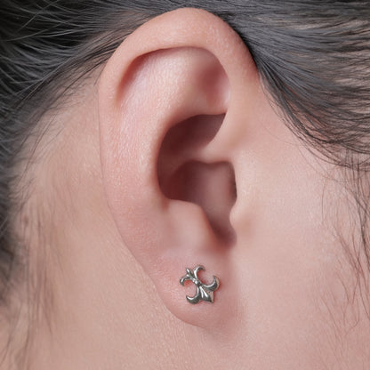 Limerencia Hypoallergenic G23 Implant Grade Titanium Screw Back Earrings Tragus 20G Helix F136 Piercing Post for Sensitive Ears Cartilage (O2)