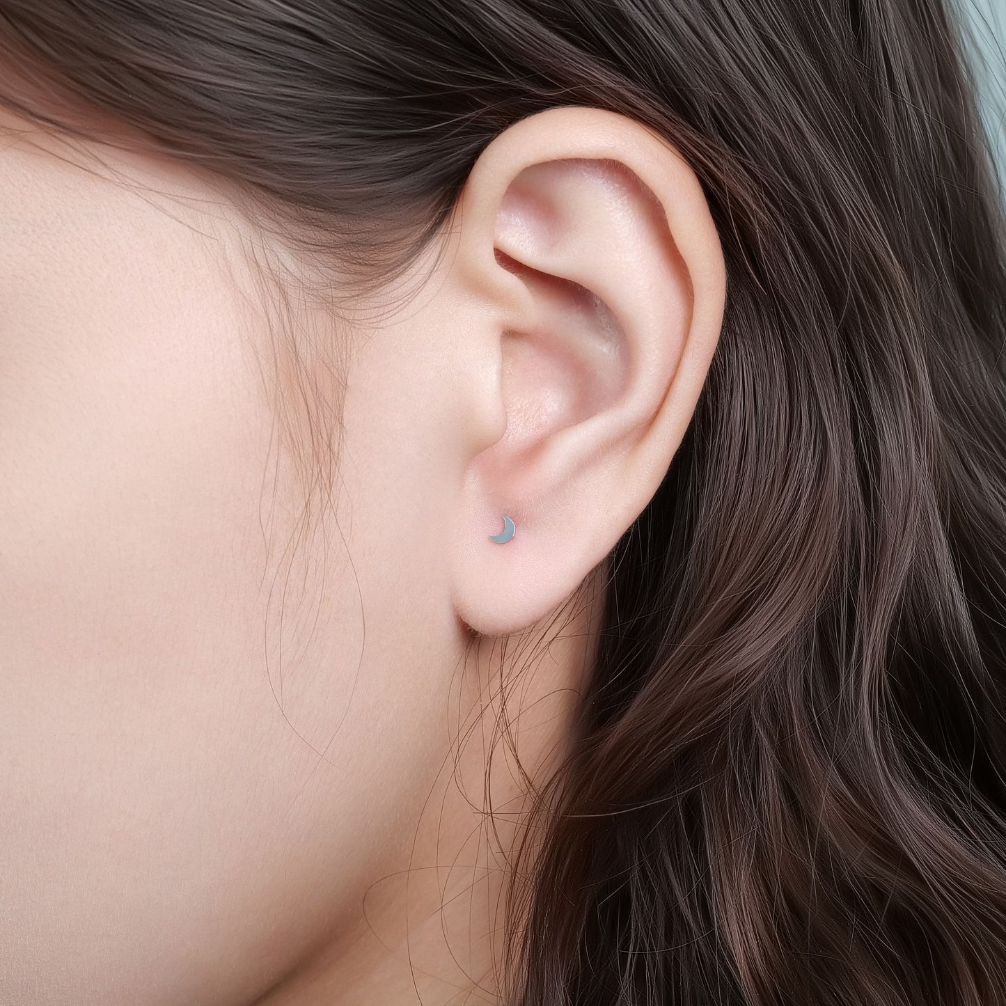 Limerencia Titan-Stecker mit Flachboden ohne Gewinde, 20G Druckverschluss-Einsteckpiercing für Knorpel, Tragus, Labret, Lippe, Medusa und Conch, hypoallergener Körperschmuck für Damen und Herren