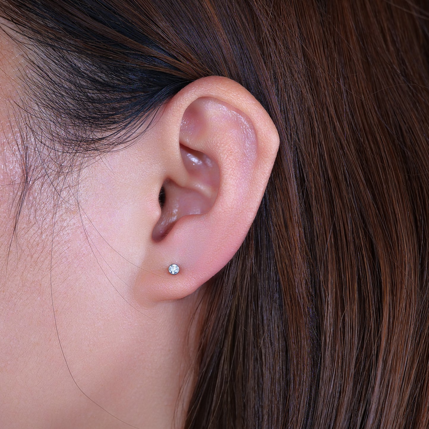 G23 Titanium Earrings Studs, Hypoallergenic Stud Earrings for