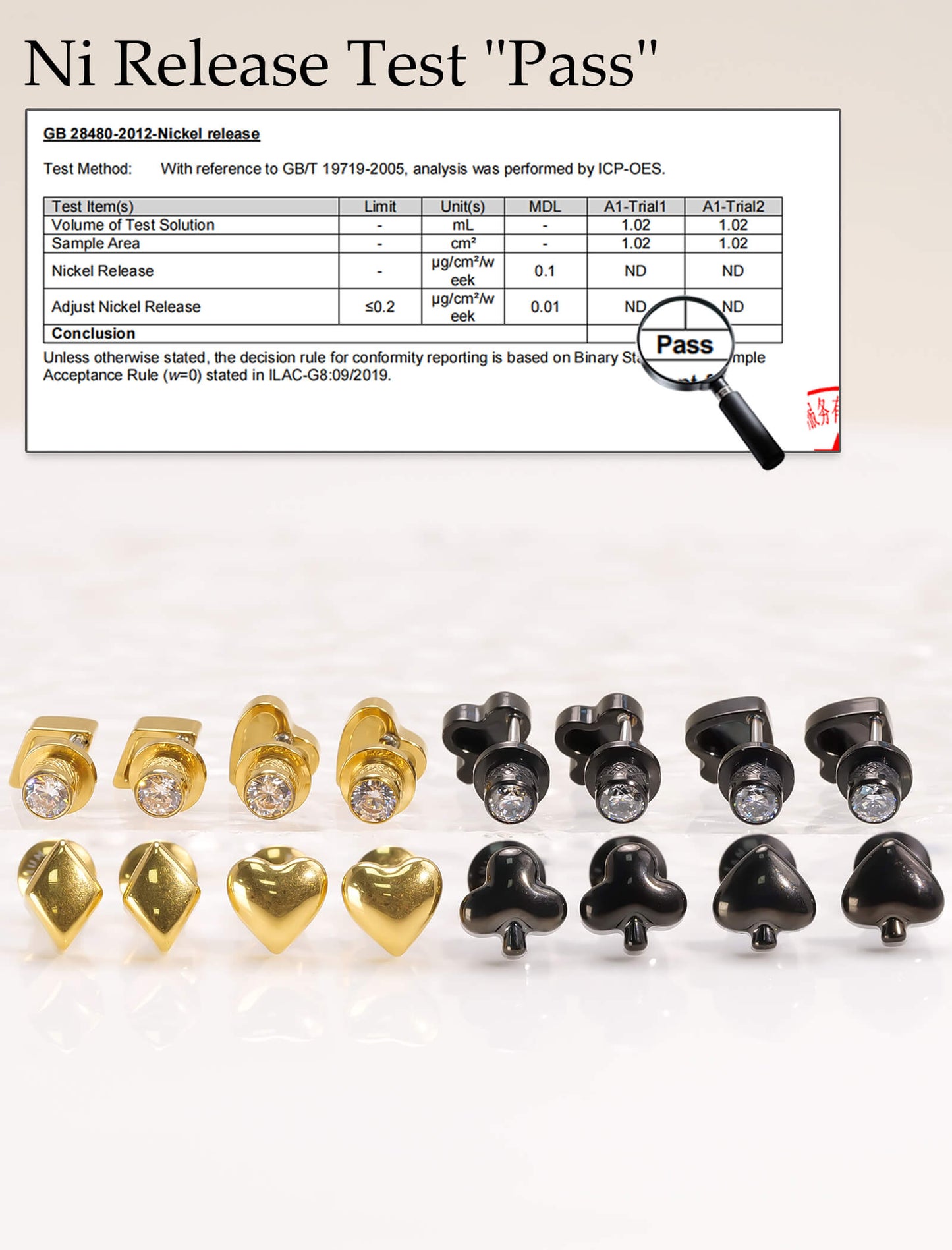 Limerencia Titanium Earring Studs, Implant Grade F136 Earrings with CZ Screw Back Hypoallergenic for Women and Men Sensitive Ears Jewelry Gift