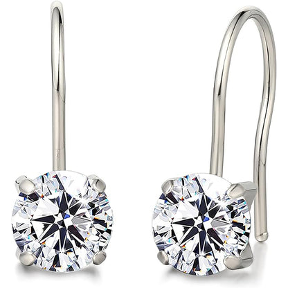 F136 titanium earrings skin friendly non toxic

anti-allergy titanium earrings with clear CZ

surgical implant grade titanium studs 6mm
