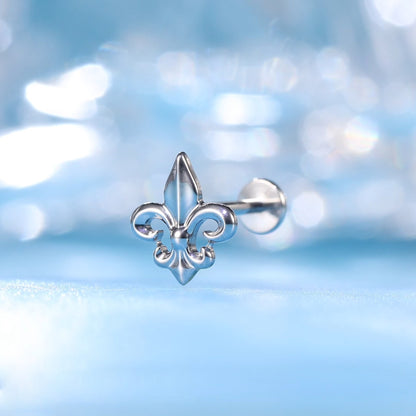 Limerencia F136 Aretes Hipoalergénicos de Titanio Puro Grado Implante, G23 Pequeños y Delicados con Zirconia Cúbica para Orejas Sensibles de Mujer (Ancla B)