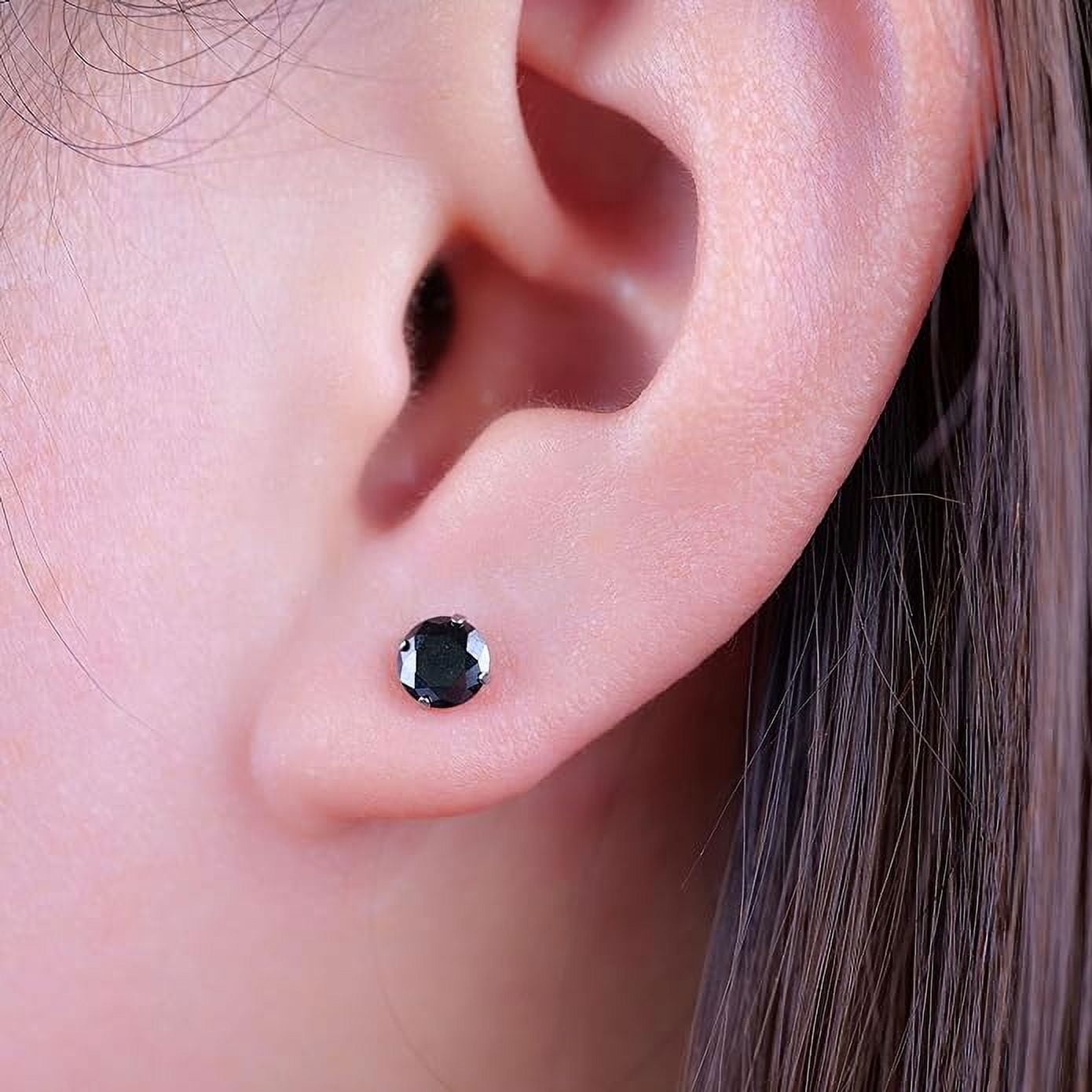 Limerencia Flat Back Earrings Stud F136 Titanium Tragus Piercing Jewelry Hypoallergenic for Women Men