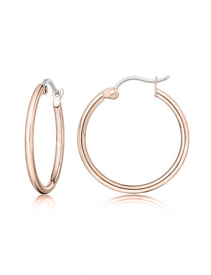 30mm inner diameter titanium hoops
2mm thickness titanium hoop earrings