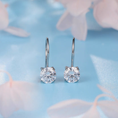 wedding guest hypoallergenic earrings 6mm

elegant titanium earrings safe for new piercings

ultra lightweight earrings no tugging on ears