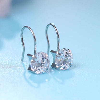 best gift for sensitive skin women titanium CZ

F136 titanium earrings that feel weightless