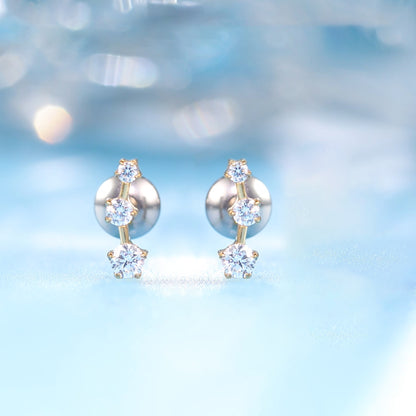 Limerencia Hypoallergene G23 Implantatqualität Titan Schraubverschluss Ohrringe Tragus 20G Helix F136 Piercingstecker für empfindliche Ohren Knorpel (Climber Crawler)