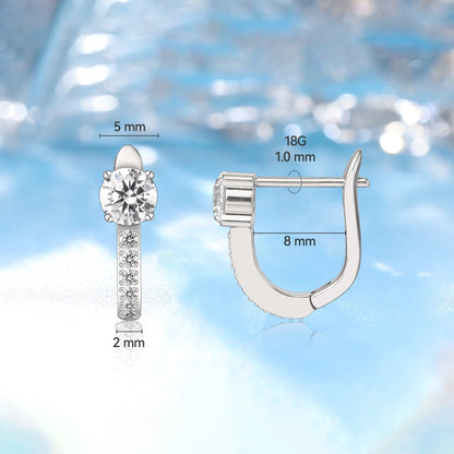 Limerencia Titanium Jewelry Hoops, Lightweight Cuff Earrings for Women