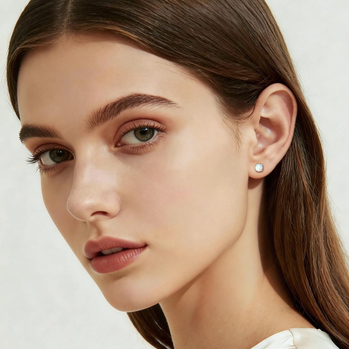 Titanium Stud Earrings for Women Men, Hypoallergenic Earrings Piercing for Sensitive Ears, Lightweight Comfortable Studs
