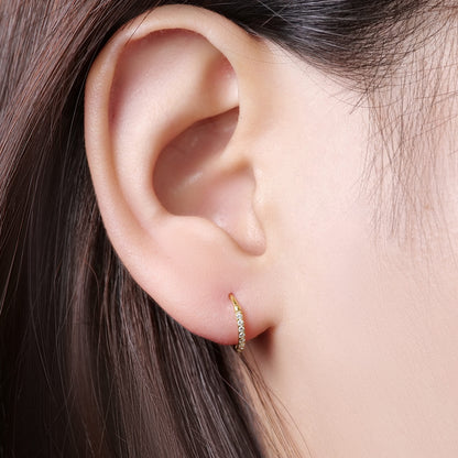 Limerencia Nasenring Reifen, Titan Nasenring für Damen und Herren – seitlicher Zirkonia