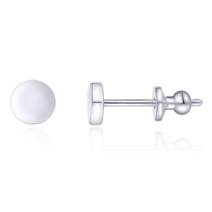 Limerencia Titan-Ohrstecker, F136 implantatgeeignetes Reintitan-Ohrstecker in 3 mm/4 mm, nickelfrei und hypoallergen für Damen, Herren und empfindliche Ohren
