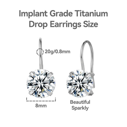 half the weight of stainless steel earrings

diamond alternative hypoallergenic earrings titanium

clear cubic zirconia titanium earrings brilliant glow