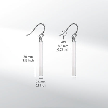 Nickel lead cadmium free titanium earrings
Lightweight titanium earrings for sleeping
