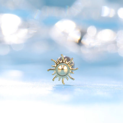 Gioielli piercing ipoallergenici in titanio F136 Limerencia, borchie scalatrici filettate internamente fondo piatto grado implantologico 18G 6mm 8mm 10mm, adatti per cartilagine, trago, elica, conca, naso e labbra (1 pezzo)