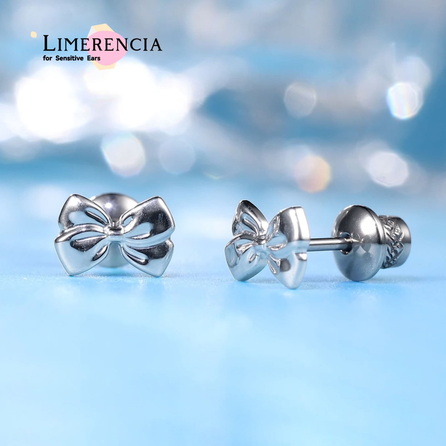 Limerencia Hypoallergene G23 Implantatqualität Titan Schraubverschluss Ohrringe Tragus 20G Helix F136 Piercingstecker für empfindliche Ohren Knorpel (Schleife)