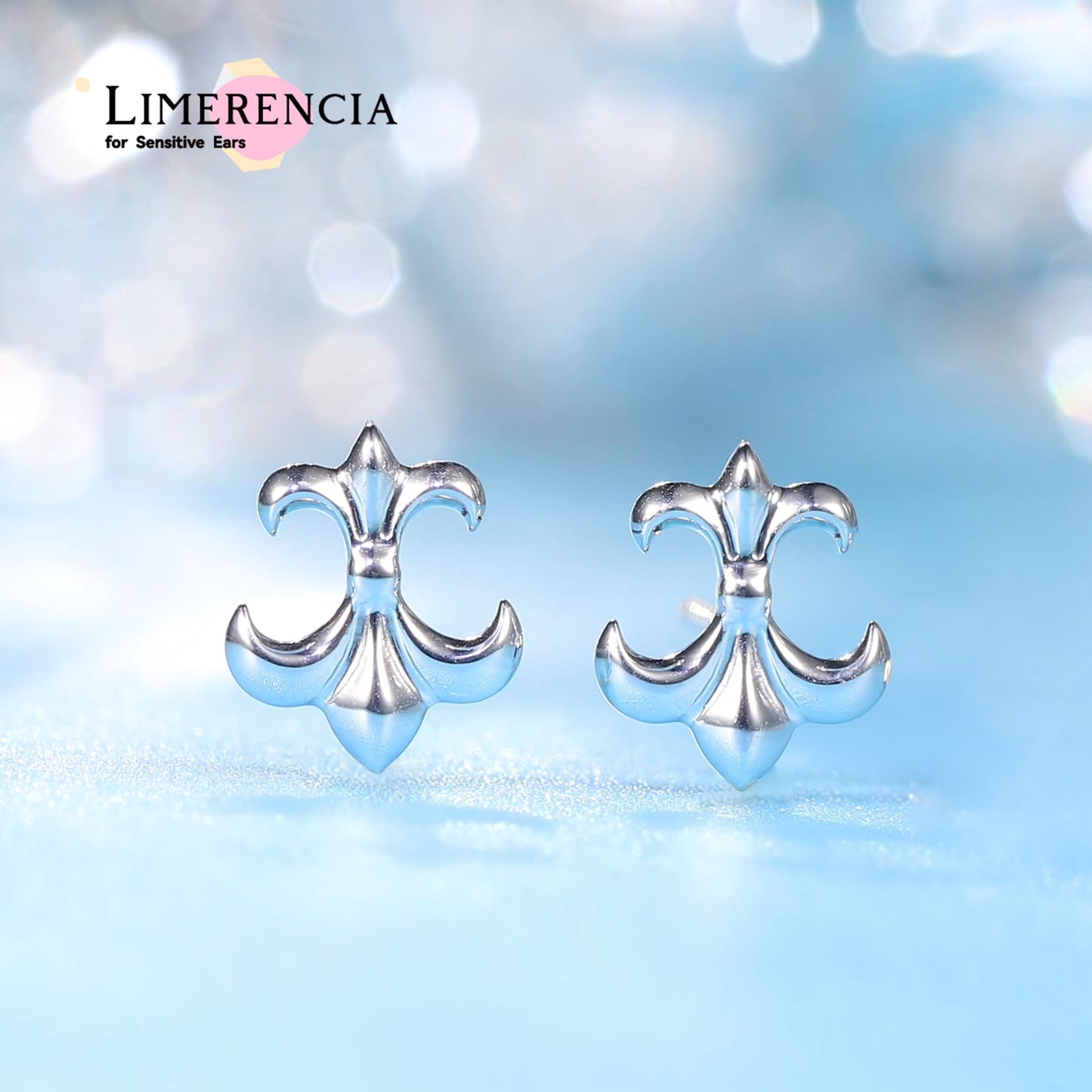 Orecchini Borchia Delicati in Titanio Puro G23 F136 Limerencia, Ipoallergenici Grado Implantare con Zirconi Cubici per Donne Orecchie Sensibili Modello G1