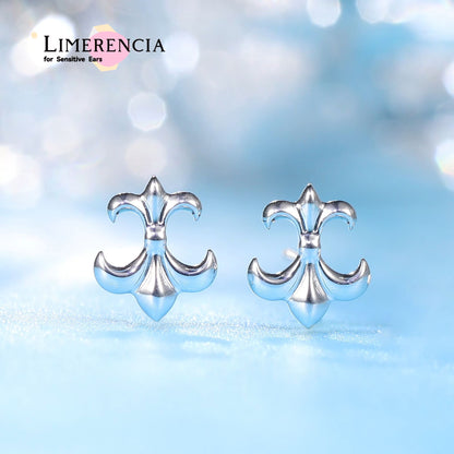 Orecchini Borchia Delicati in Titanio Puro G23 F136 Limerencia, Ipoallergenici Grado Implantare con Zirconi Cubici per Donne Orecchie Sensibili Modello G1