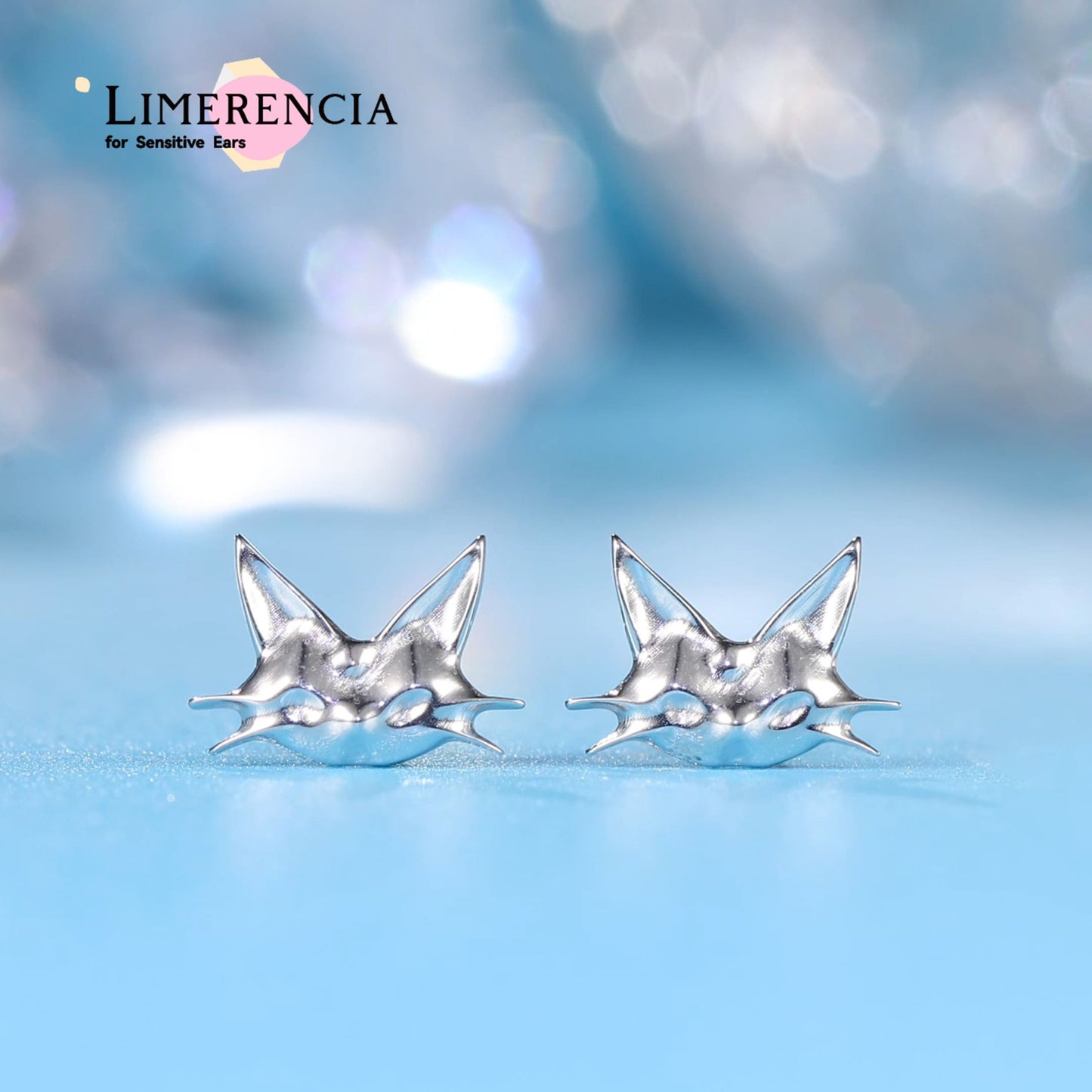 Orecchini Borchia in Titanio Puro G23 F136 Limerencia, Orecchini Delicati Ipoallergenici Grado Implantare con Zirconi Cubici per Donne con Orecchie Sensibili Modello N1