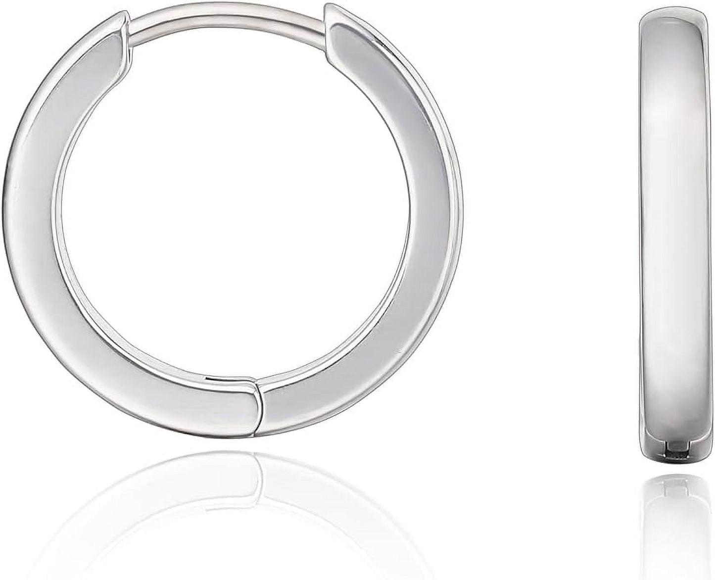 Small Hoop Earrings for Women Men Sensitive Ears - Hypoallergenic Hoops  Cartilage Huggie Earrings Helix Piercing Earring