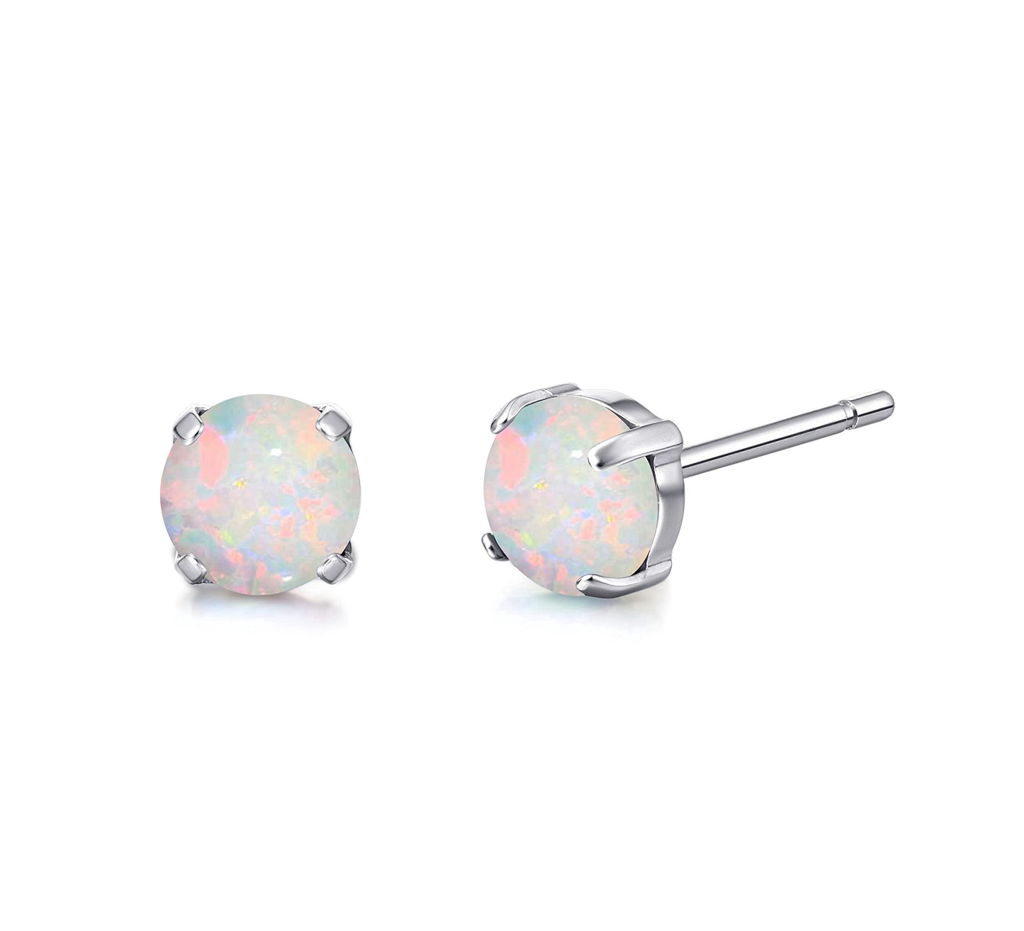 Titanium Stud Earrings for Women Men, Hypoallergenic Earrings Piercing for Sensitive Ears, Lightweight Comfortable Studs