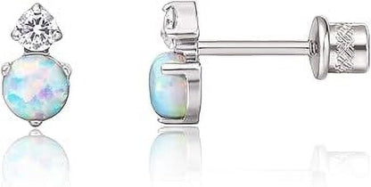Limerencia Hypoallergenic G23 Titanium Screw Back Earrings Piercing Post for Women and Men Sensitive Ears