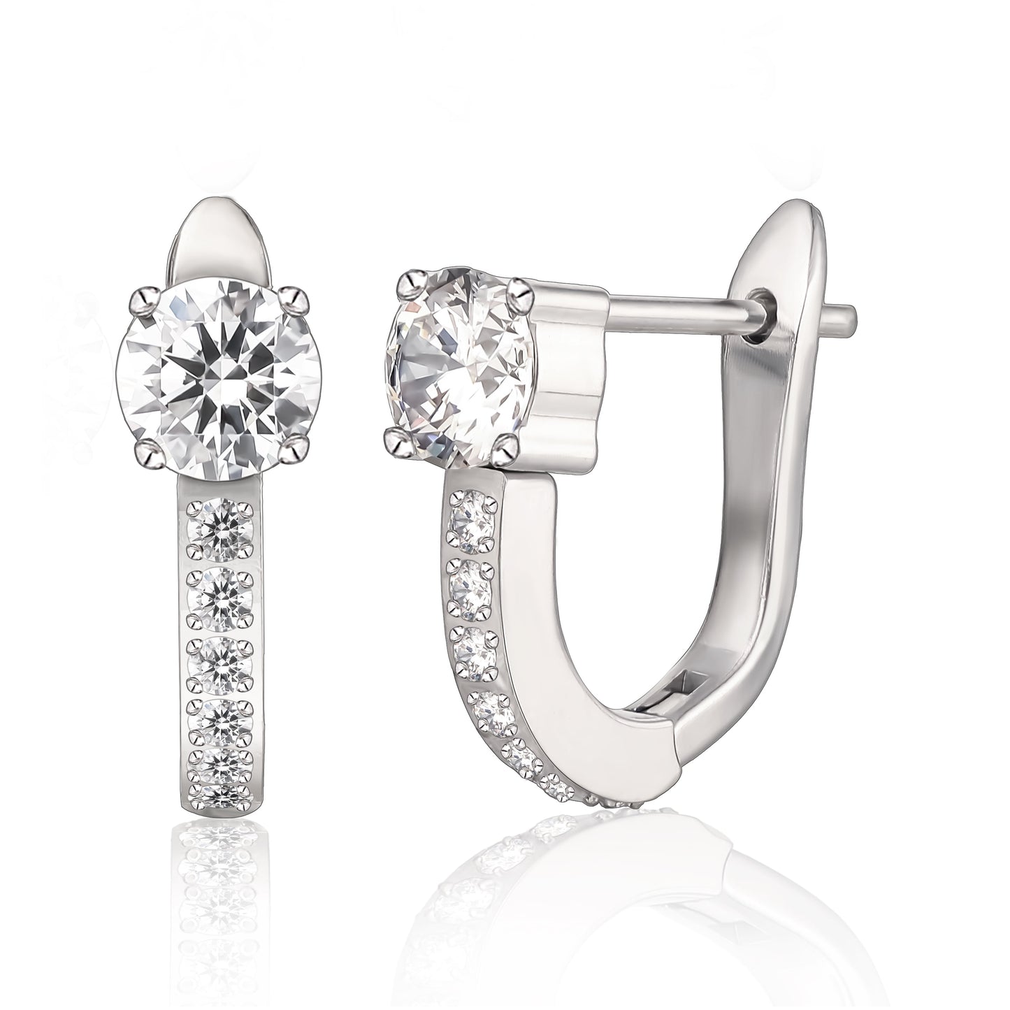 Limerencia Titanium Jewelry Hoops, Lightweight Cuff Earrings for Women